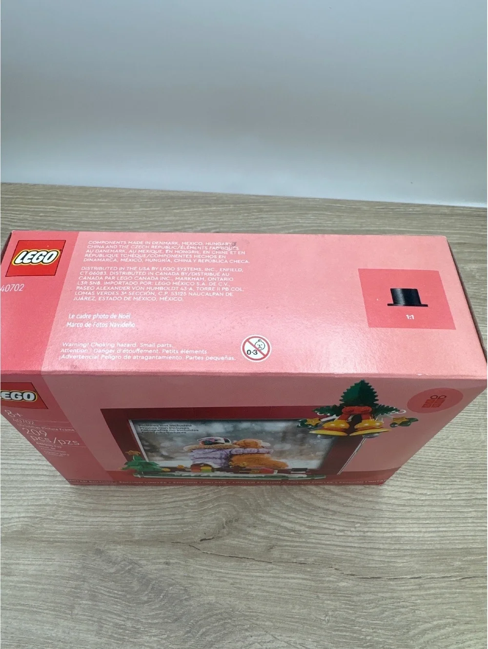 Lego 40702 GWP Christmas Picture Frame, New Sealed NIB Retired 2024